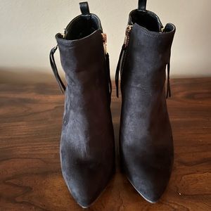 Women’s Black Heeled Booties